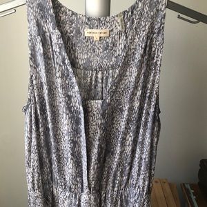 Rebecca Taylor silk a-line dress